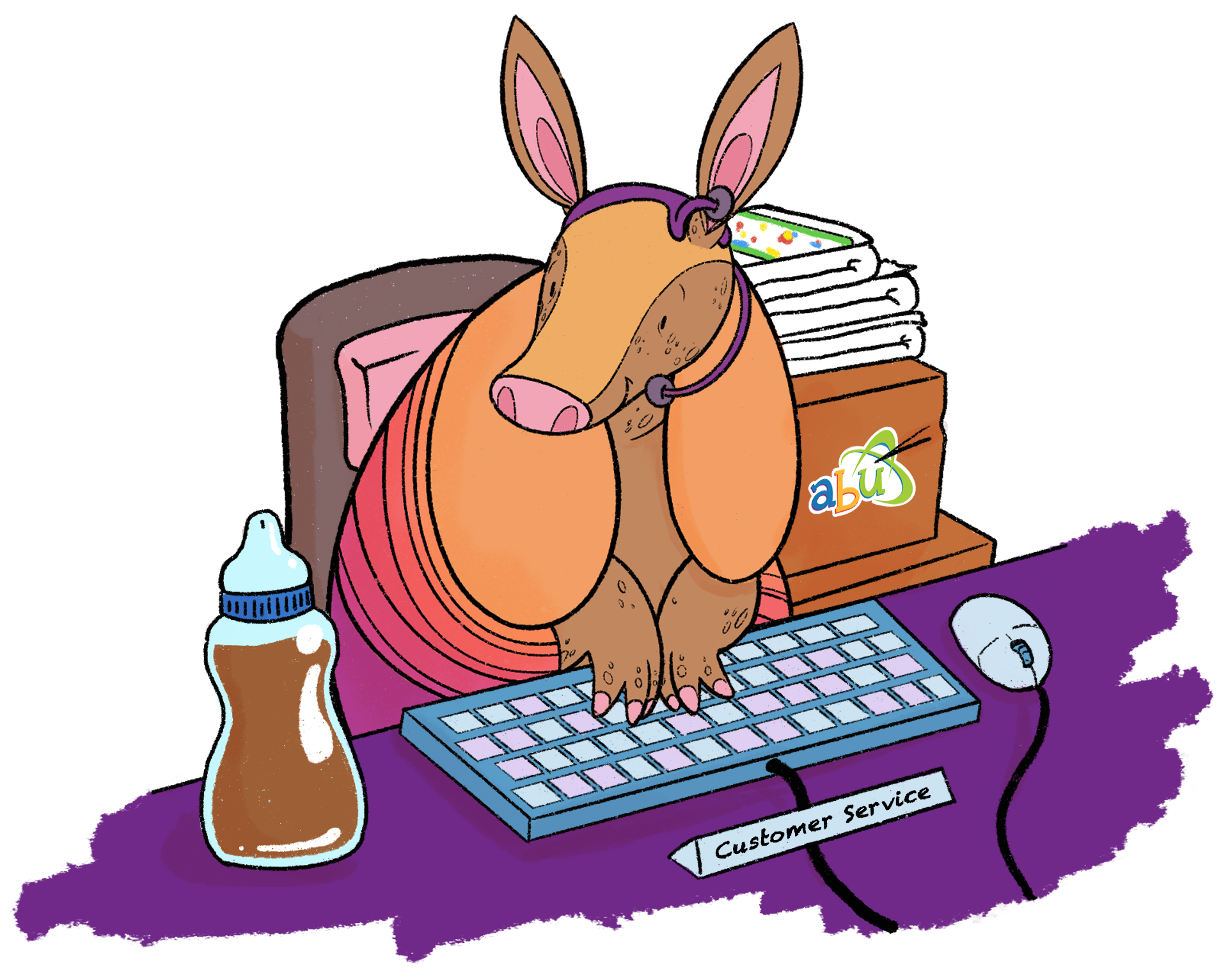 Dillo mascot